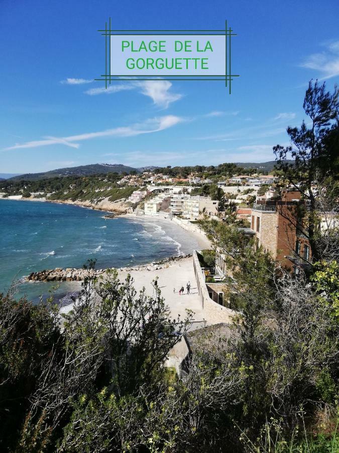 T2 Rez De Jardin 300M Plage De Beaucours Sanary Sur Mer 外观 照片